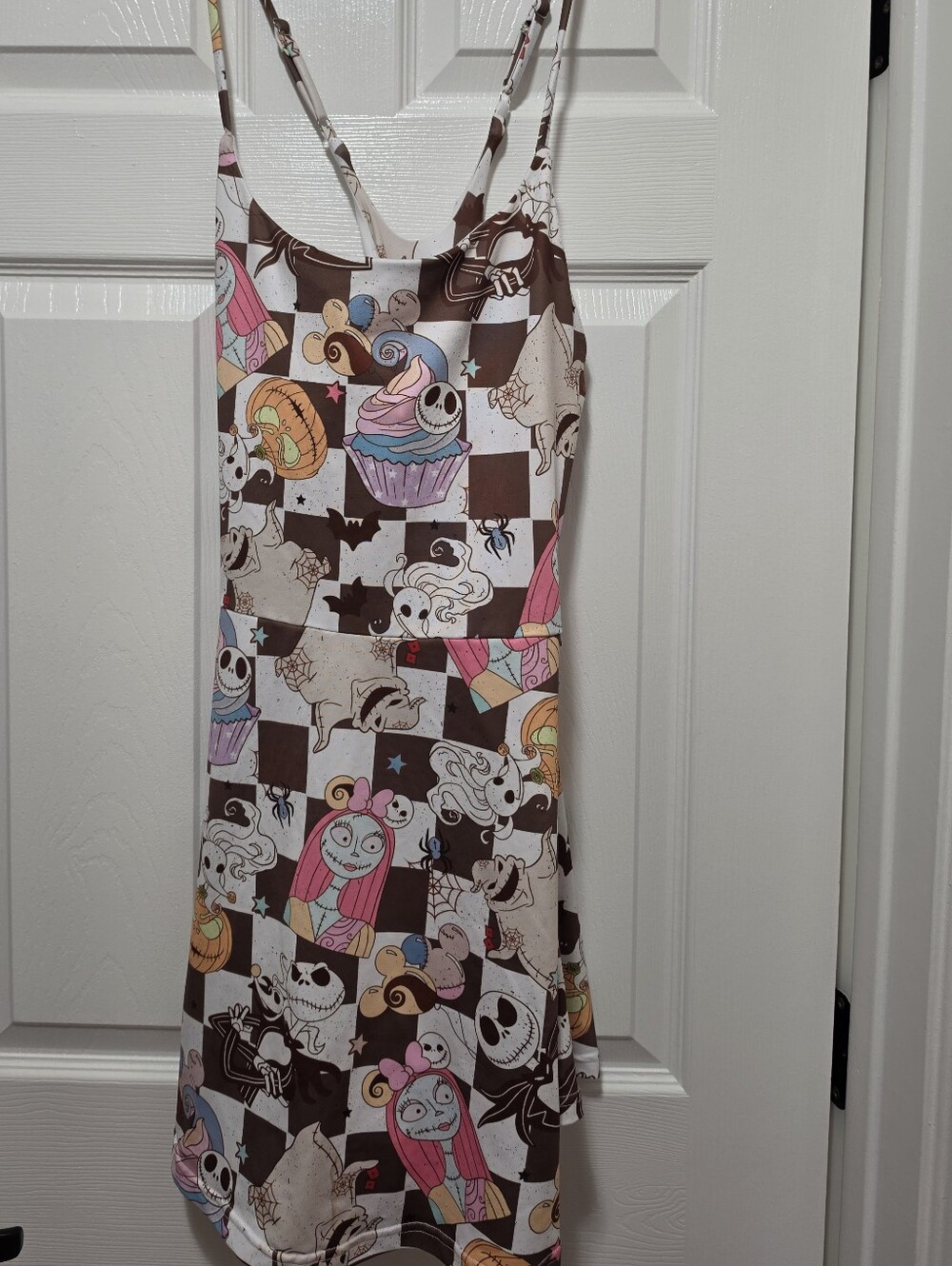 Nightmare Before Christmas Romper With Shorts Fits Like A XL Jack Skellington